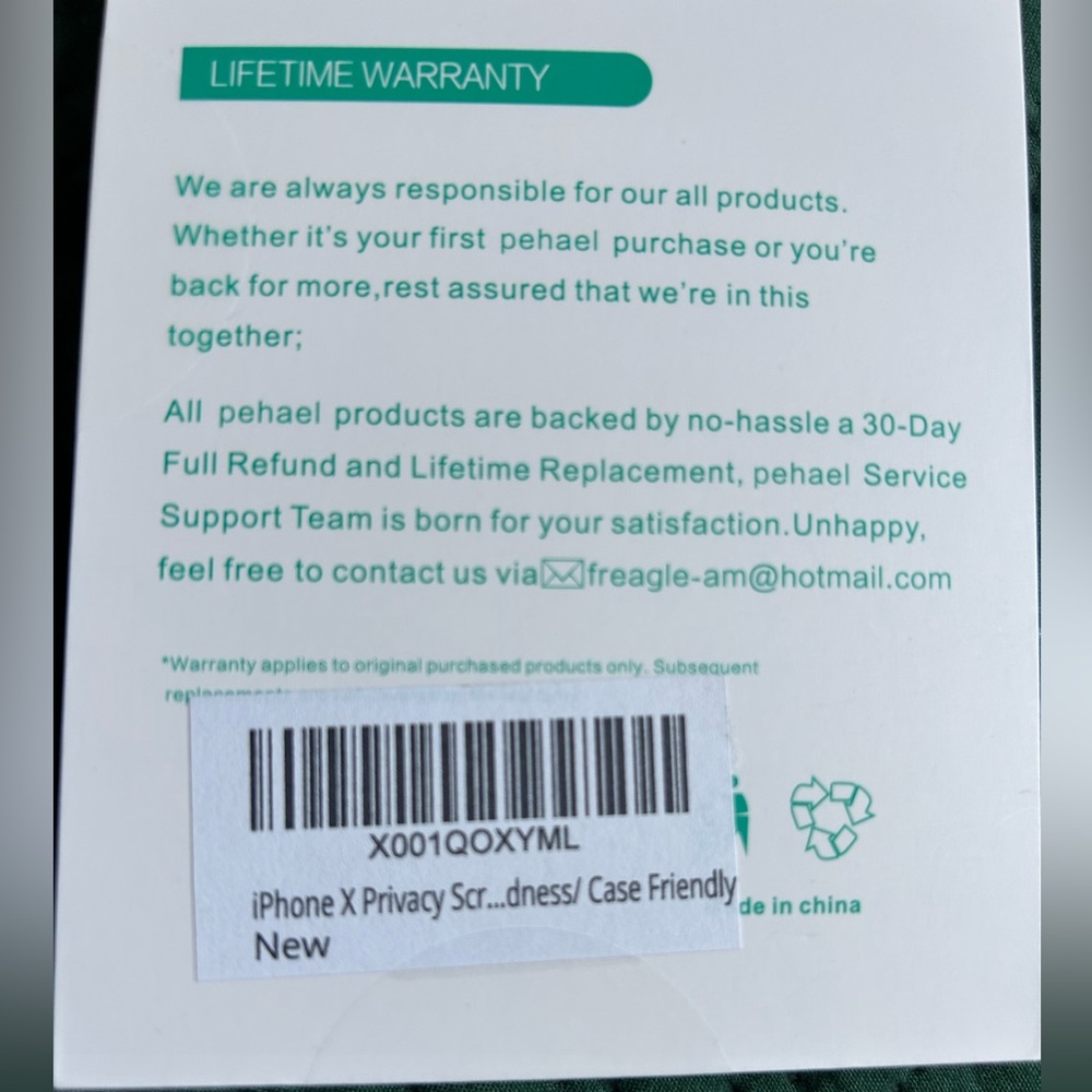 🎁 iPhone X Screen Protector Glass - Picture 6 of 9